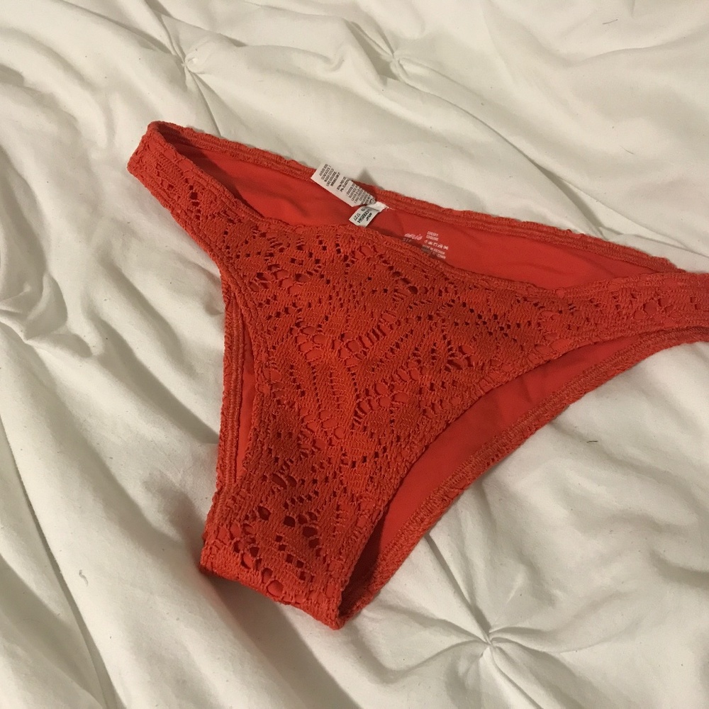 Aerie cheeky scarlet bathing suit bottoms NWOT